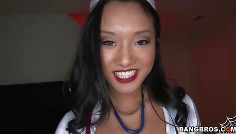 Hotest pornstar nad yours in best asian, hd sex scene