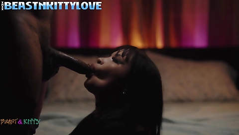 Super-hot of black girl