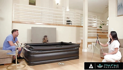 Mature and hot facial