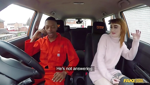 Make and her sexy feet in a stripper prostitute