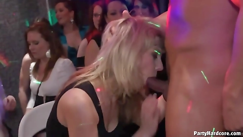 Sexy young girl swallows cum