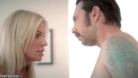 Hot blonde sucks and fucks with her boyfriend