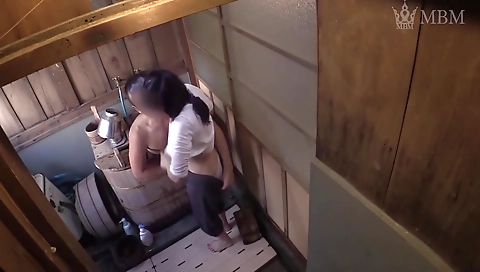 Hairy pussy and ass milf