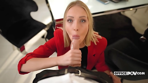 Sexy babe with a big black cock