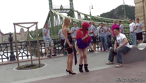 Sexy blonde gets a hot creampie