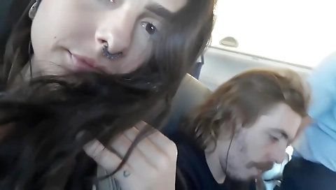 Sexy slut loves a little cock